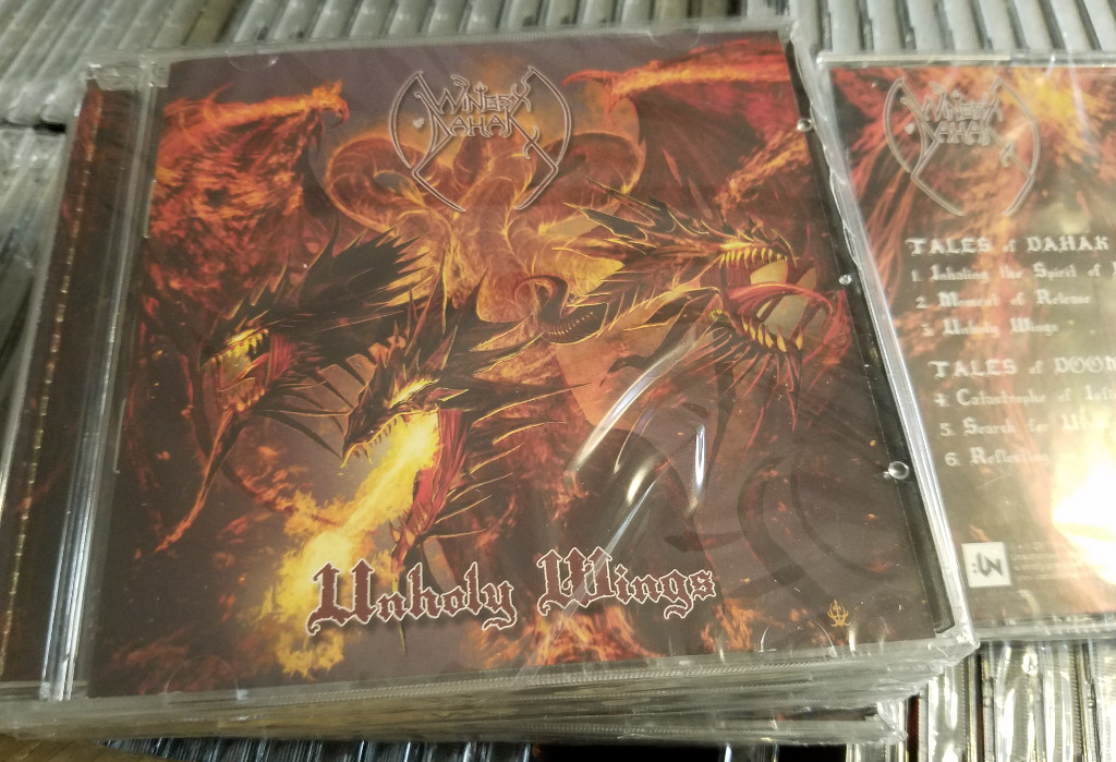 Unholy Wings Jewel Case CD by Wings of Dahak